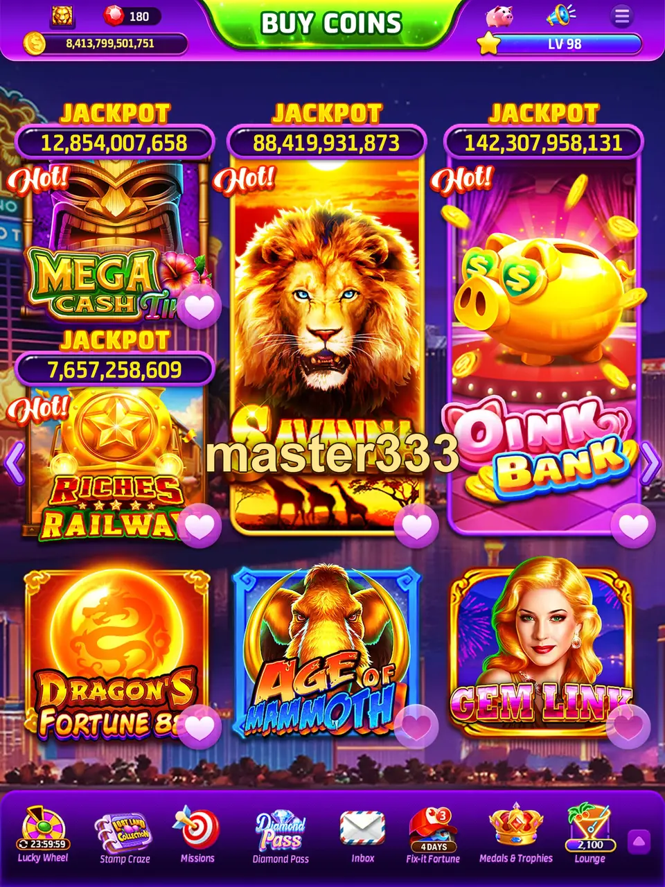 master333 Tangkapan Layar Resmi APK